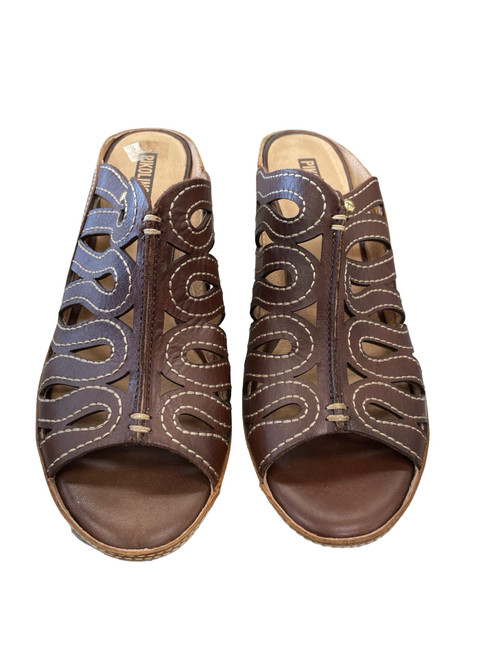 Vist Large View of Product Image Which is Used Pikolinos Wedge Sandals 9.5