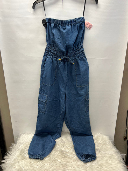 Vist Large View of Product Image Which is Used Indigo Jumpsuit S-4/6