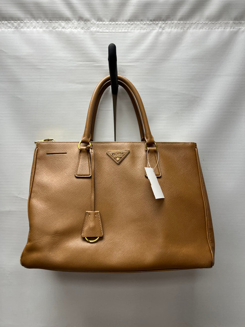 Vist Large View of Product Image Which is Used Prada Large Leather Handbag