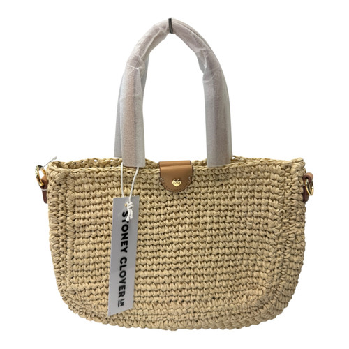 Vist Large View of Product Image Which is Used Stoney Clover Raffia Crossbody tote