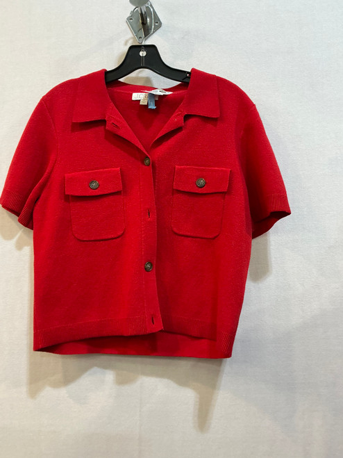 Vist Large View of Product Image Which is Used J. Crew Short Sleeve Top M-8/10