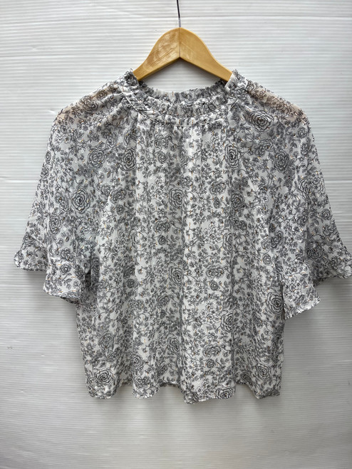 Vist Large View of Product Image Which is Used Loft Short Sleeve Top L-12/14