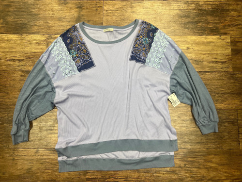 Vist Large View of Product Image Which is Used Free People Long Sleeve Top S-4/6