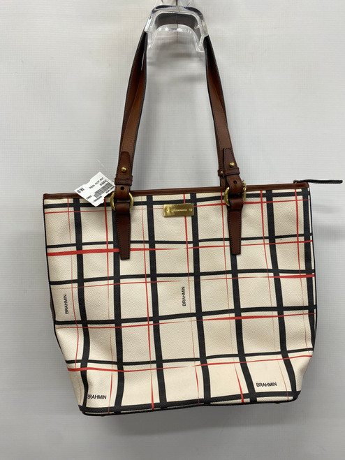 Vist Large View of Product Image Which is Used Brahmin Large Leather Handbag
