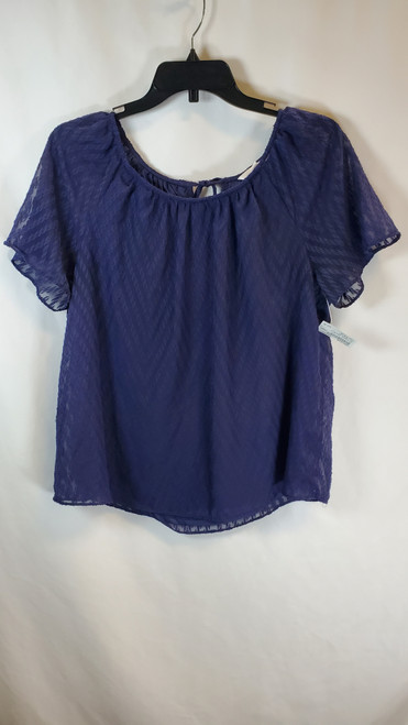 Vist Large View of Product Image Which is Used LC Lauren Conrad Short Sleeve Top M-8/10