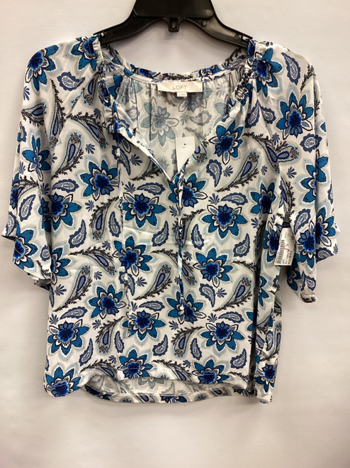 Vist Large View of Product Image Which is Used Loft Short Sleeve Top XS-0/2