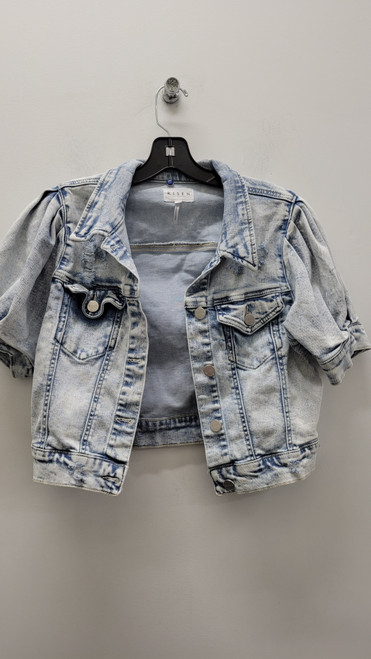 Vist Large View of Product Image Which is Used Blue  Denim Jacket M-8/10