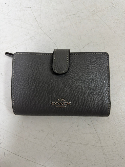 Vist Large View of Product Image Which is Used Coach Leather Wallet