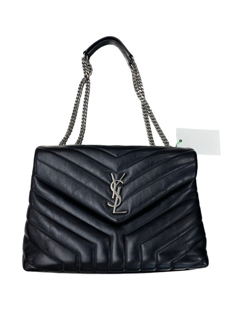 Vist Large View of Product Image Which is Used Yves Saint-Laurent Large Leather Handbag