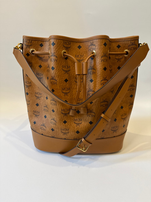 Vist Large View of Product Image Which is Used MCM Munchen Leather Handbag