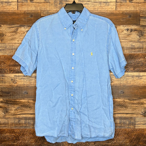 Vist Large View of Product Image Which is Used Ralph Lauren Mens Short Sleeve Top M/15-15.5