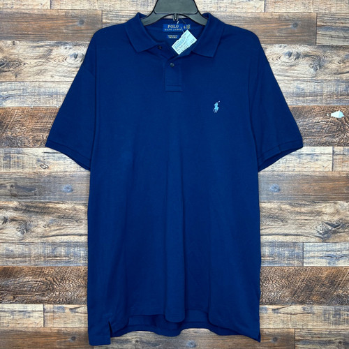 Vist Large View of Product Image Which is Used Polo Ralph Lauren Mens Short Sleeve Top XL/17-17.5