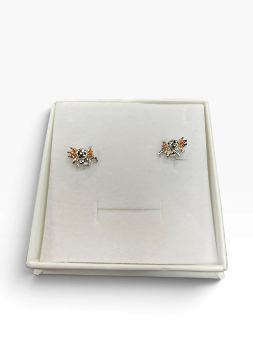Vist Large View of Product Image Which is Used Axolotl Earrings