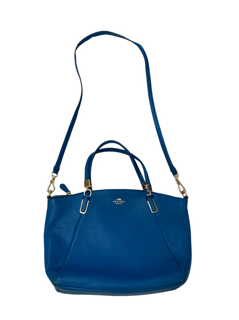 Vist Large View of Product Image Which is Used Coach (as is) Small Leather Handbag