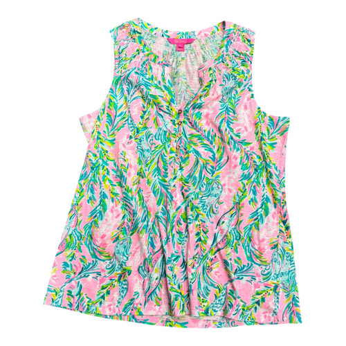 Vist Large View of Product Image Which is Used Lilly Pulitzer Sleeveless Top L-12/14
