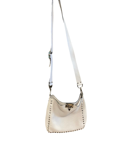 Vist Large View of Product Image Which is Used Valentino Small Leather Handbag