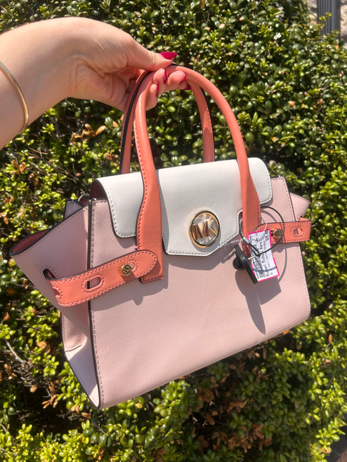 Vist Large View of Product Image Which is Used Michael Michael Kors Small Leather Handbag