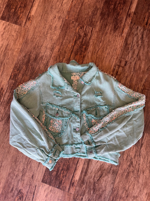 Vist Large View of Product Image Which is Used POL Denim Jacket S-4/6