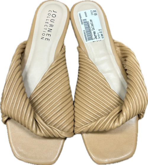 Vist Large View of Product Image Which is Used Journee Collection Sandals 8.5