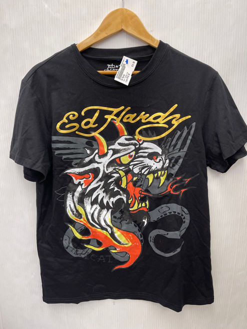 Vist Large View of Product Image Which is Used Ed Hardy Short Sleeve Top M-8/10