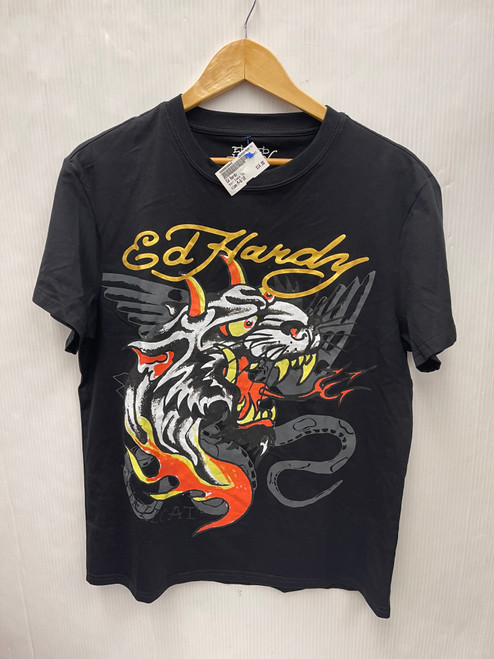 Vist Large View of Product Image Which is Used Ed Hardy Short Sleeve Top M-8/10