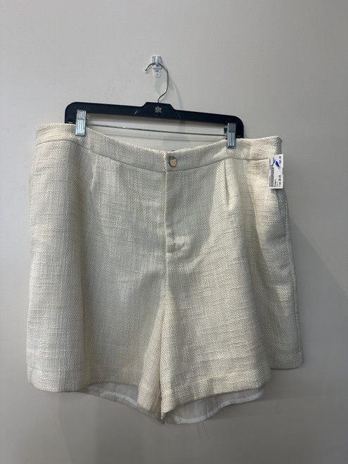 Vist Large View of Product Image Which is Used Eloquii Shorts 20-35