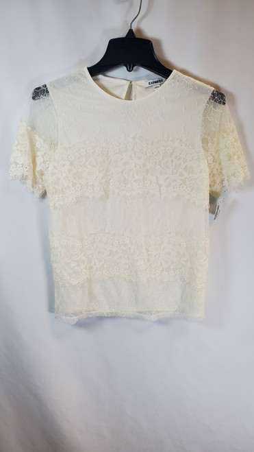 Vist Large View of Product Image Which is Used Express Short Sleeve Top S-4/6