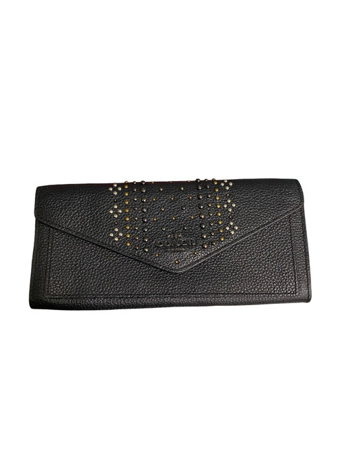 Vist Large View of Product Image Which is Used Coach Leather Wallet