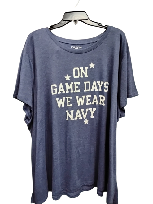 Vist Large View of Product Image Which is Used Maurices T-Shirt 4X-24