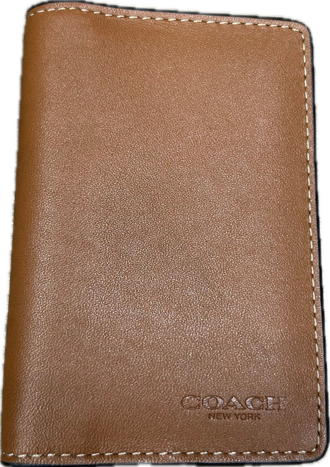 Vist Large View of Product Image Which is Used Coach Leather Wallet