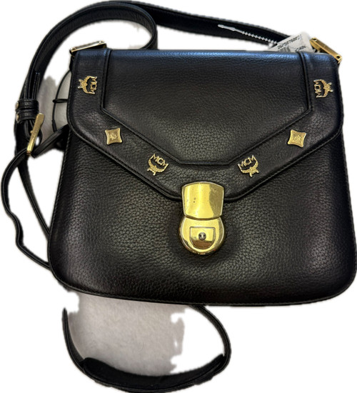Vist Large View of Product Image Which is Used MCM Munchen Small Leather Handbag