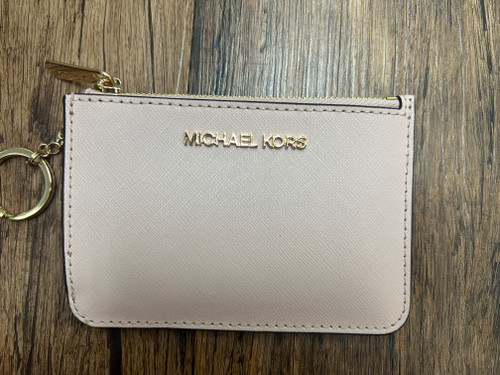 Vist Large View of Product Image Which is Used Michael Michael Kors Leather Wallet