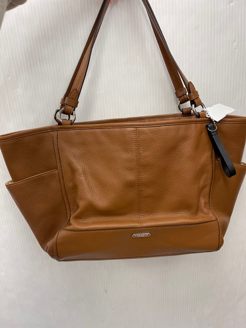 Vist Large View of Product Image Which is Used Coach Large Leather Handbag