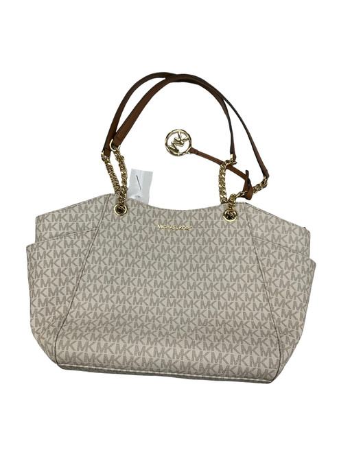 Vist Large View of Product Image Which is Used Michael Michael Kors Large Leather Handbag