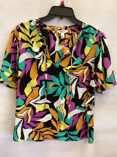 Vist Large View of Product Image Which is Used Nine West Short Sleeve Top XL-16