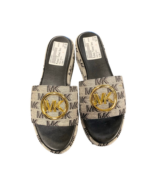 Vist Large View of Product Image Which is Used Michael Michael Kors Wedge Sandals 7