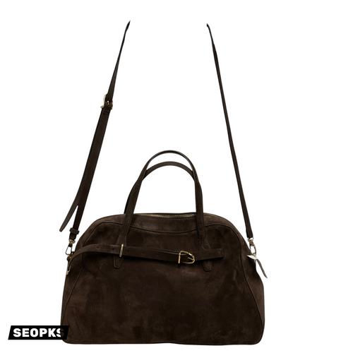 Vist Large View of Product Image Which is Used Madewell Large Leather Handbag