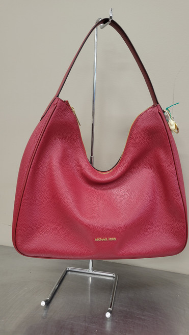 Vist Large View of Product Image Which is Used  Red Michael Michael Kors Xlarge Leather Handbag