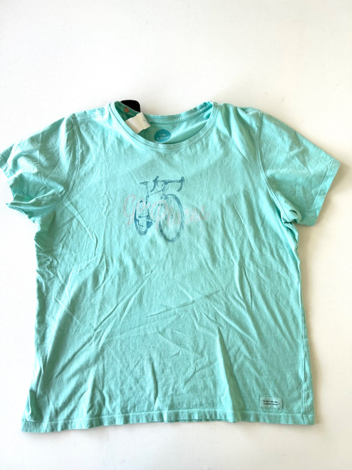 Vist Large View of Product Image Which is Used Life Is Good “go places” T-Shirt XL-16