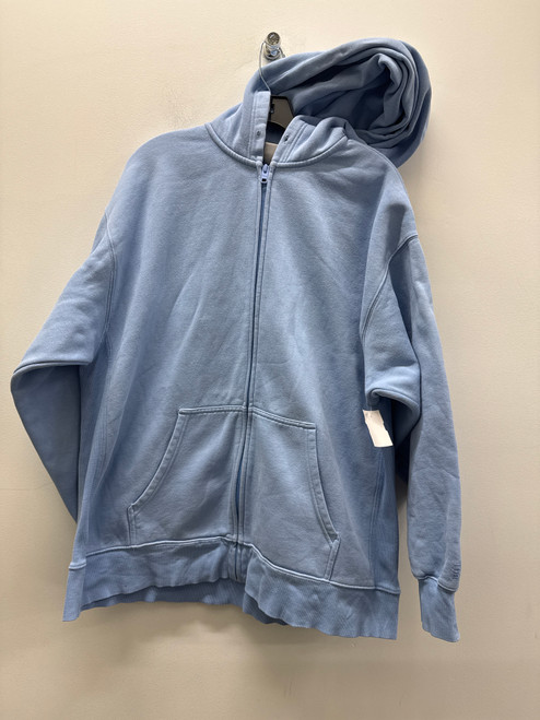 Vist Large View of Product Image Which is Used Baby Blue Aritzia TNA Short Light Jacket L-12/14