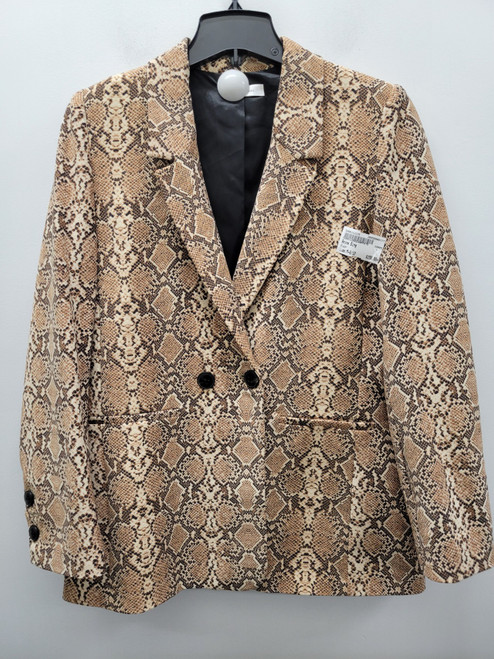 Vist Large View of Product Image Which is Used Brown Anine Bing Blazer M-8/10