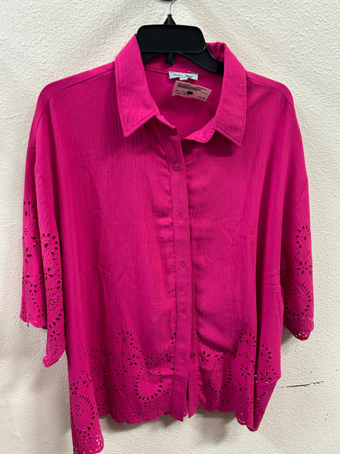 Vist Large View of Product Image Which is Used Unbranded Short Sleeve Top L-12/14