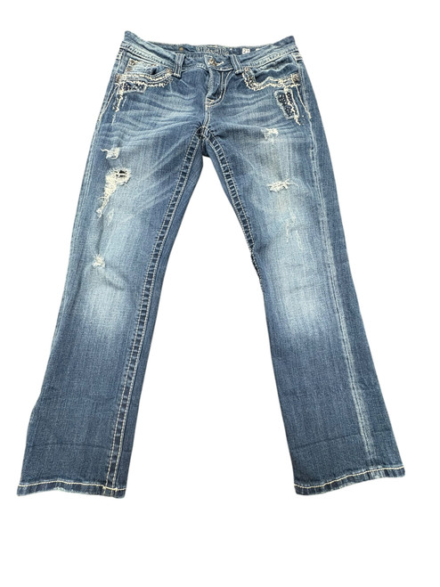 Vist Large View of Product Image Which is Used Miss Me Denim 4-27