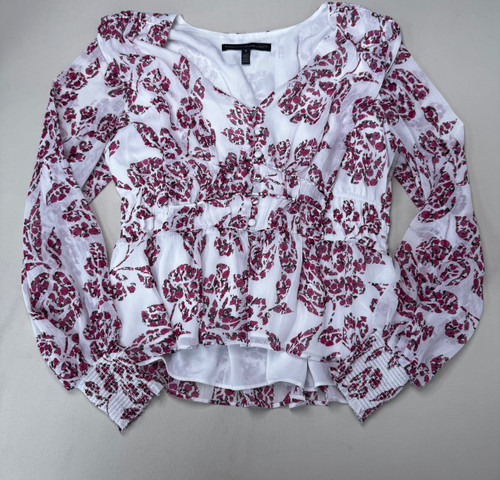 Vist Large View of Product Image Which is Used White House Black Market Long Sleeve Top S-4/6