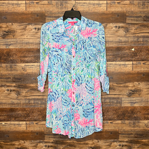 Vist Large View of Product Image Which is Used Lilly Pulitzer Short Dress F XS-0/2