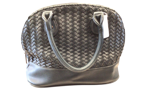 Vist Large View of Product Image Which is Used Neiman Marcus Small Leather Handbag