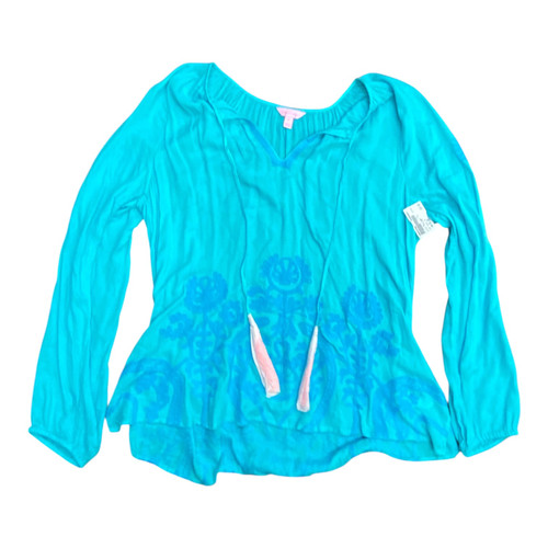 Vist Large View of Product Image Which is Used Lilly Pulitzer Long Sleeve Top XL-16