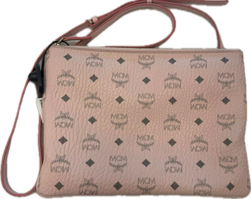 Vist Large View of Product Image Which is Used MCM Munchen Large Leather Handbag