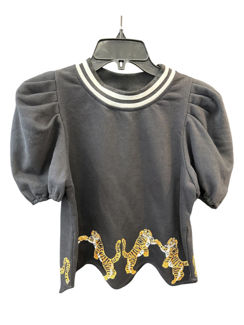 Vist Large View of Product Image Which is Gently Used Queen of Sparkles Tiger Top