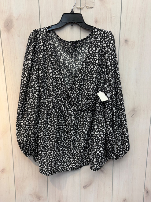 Vist Large View of Product Image Which is Used Shein Long Sleeve Top 4X-24